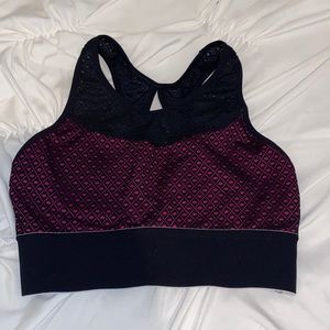 Champion Cutout/Mesh Sports Bra